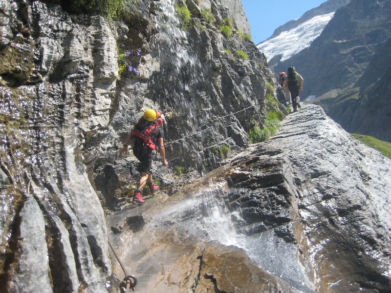 Weg zur Glecksteinhütte