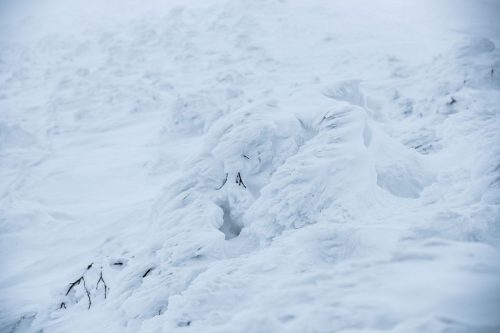 der Schnee unangenehmer