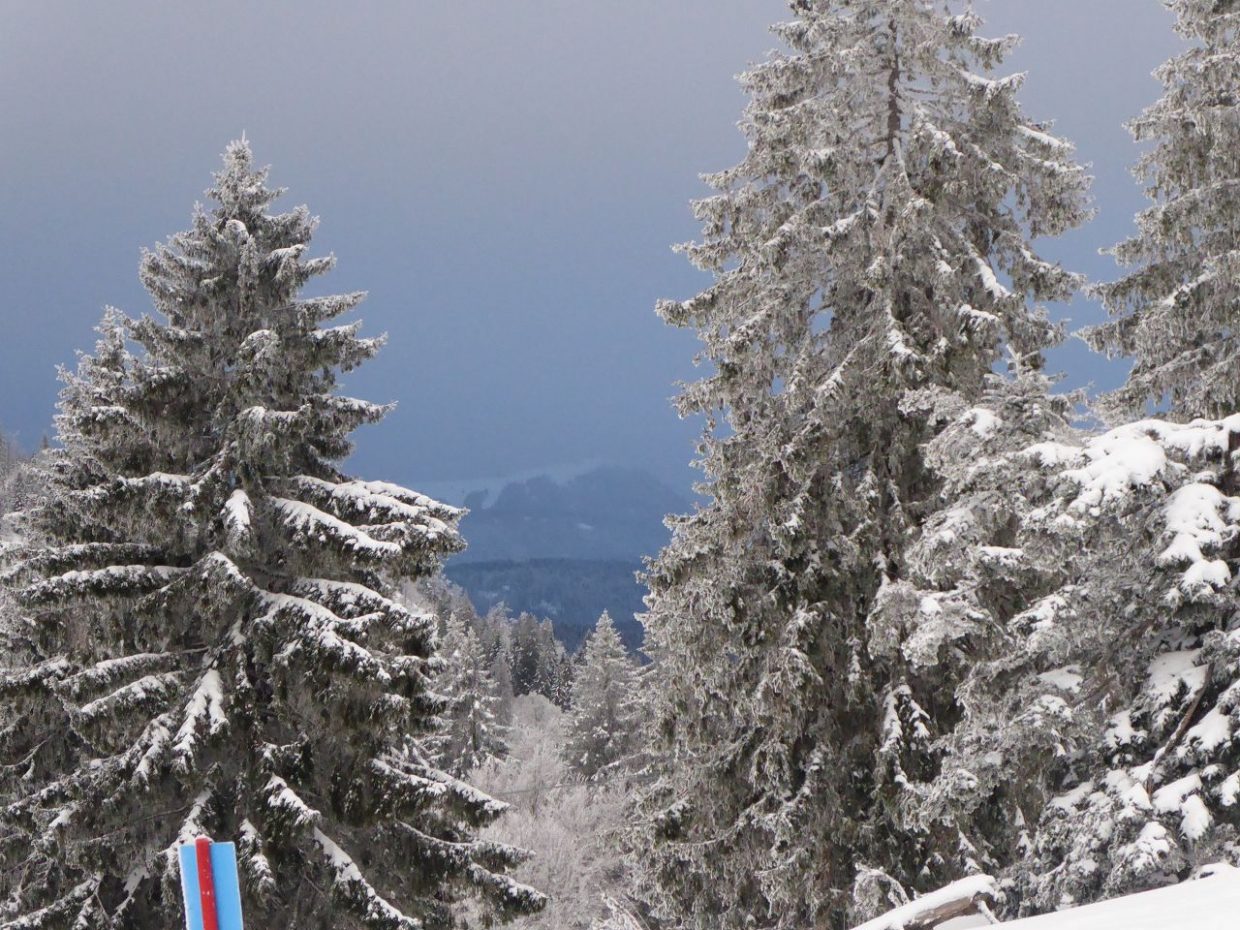 Die Front über dem Belchen