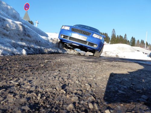 Parkplatz am Rande