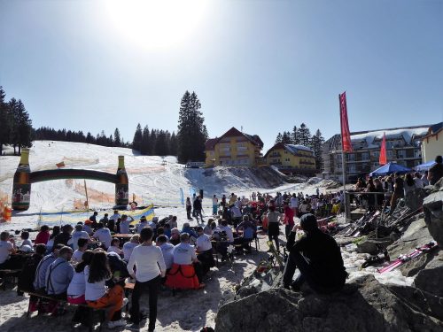 Abschlussparty am Südhang