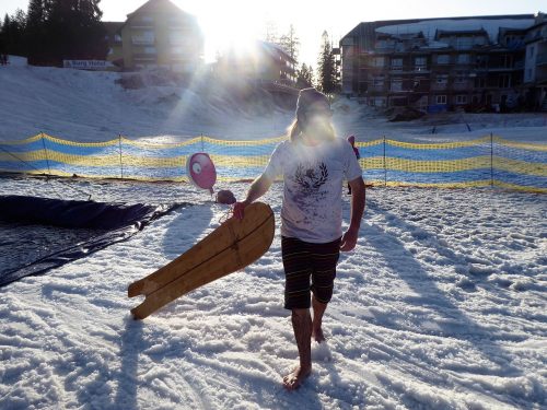 Summertime im Schnee